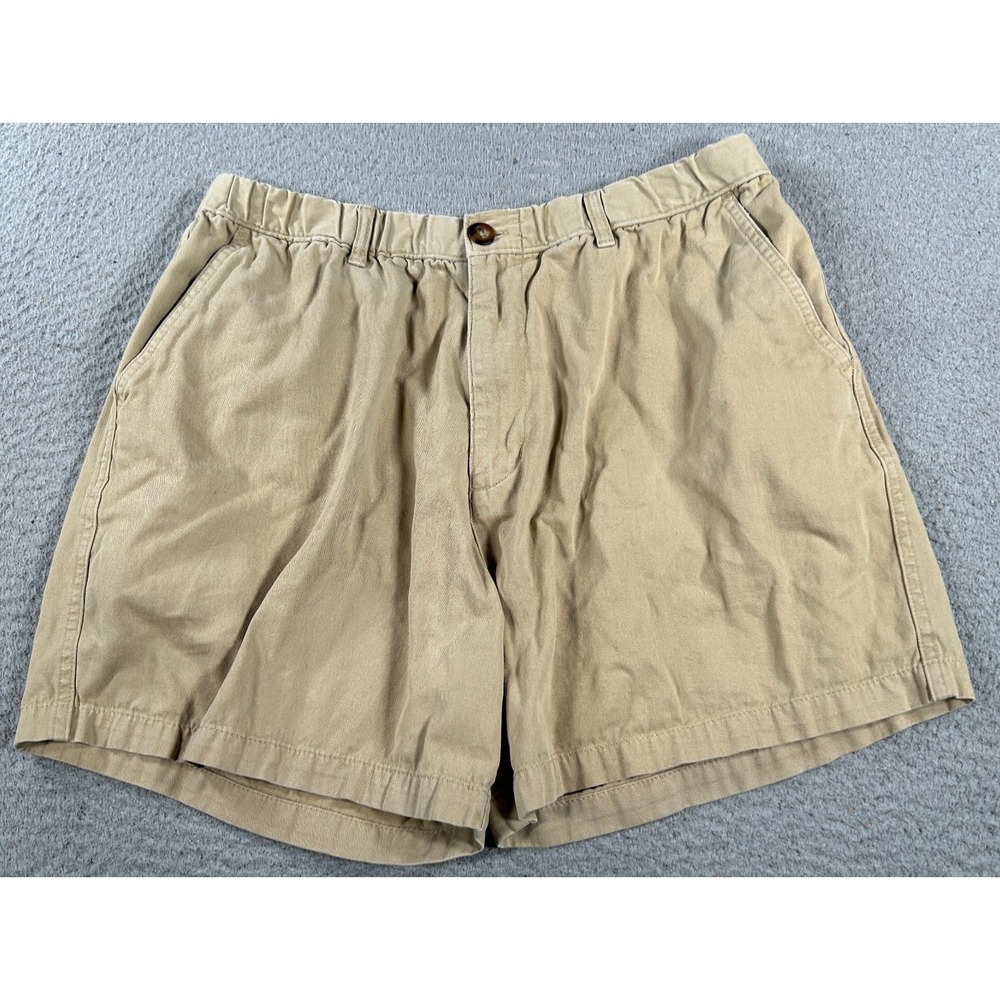 Bearbottom Shorts Men's XL Brown Cotton‎ Chino Classic Preppy Business Career